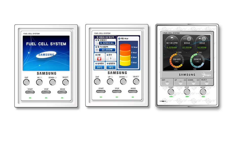 삼성 Fuel cell system UI